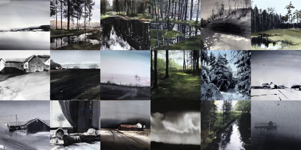 Kollage av Anna Israelsson